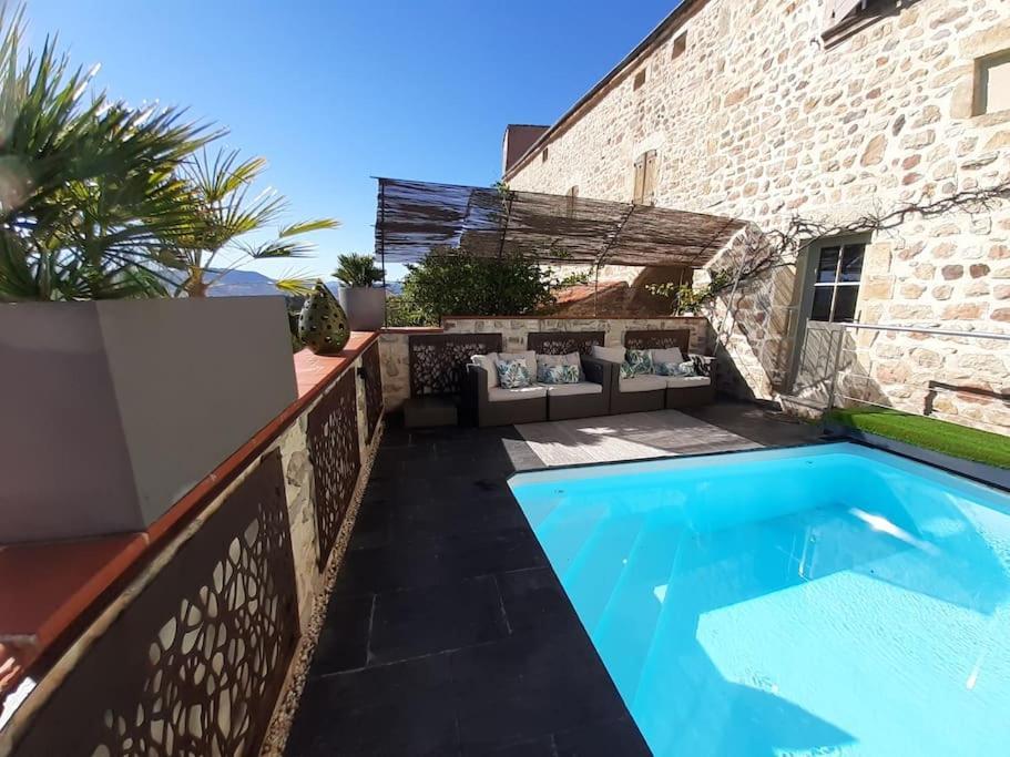 Les Pierres Blondes Appartement Montpeyroux  Buitenkant foto