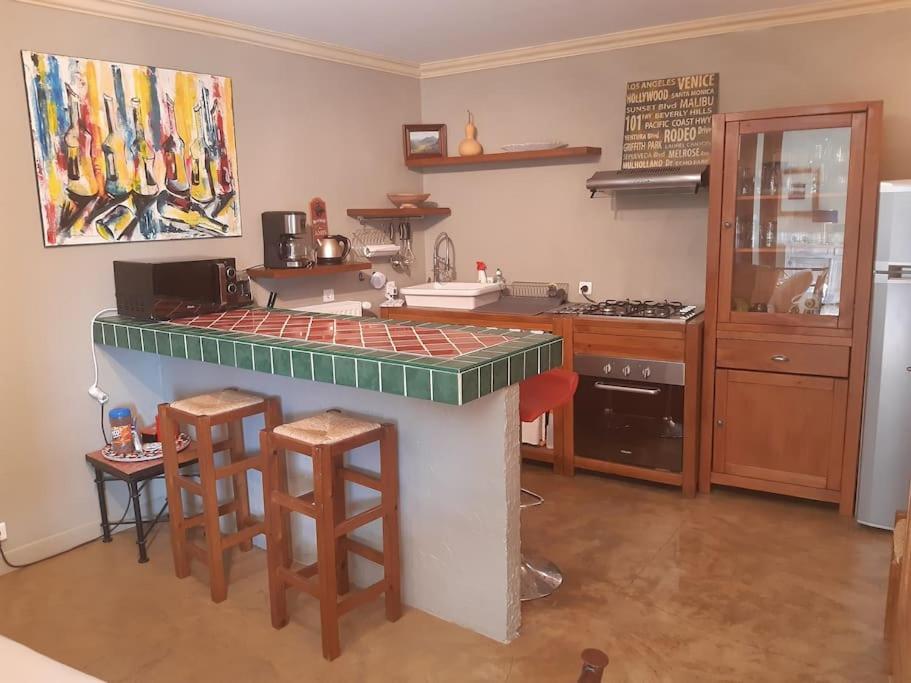 Les Pierres Blondes Appartement Montpeyroux  Buitenkant foto