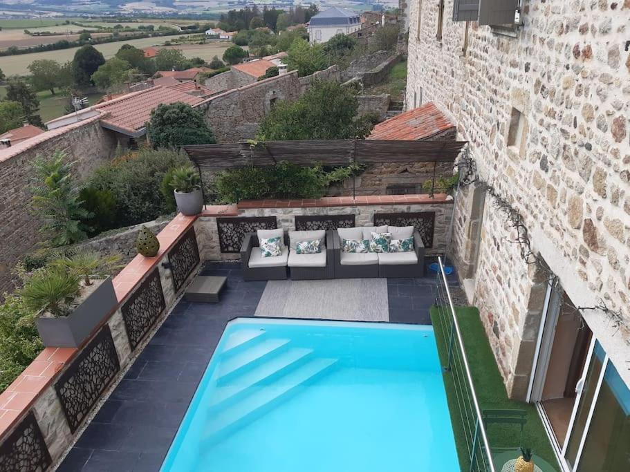 Les Pierres Blondes Appartement Montpeyroux  Buitenkant foto